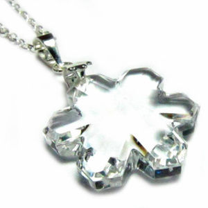 925 Sterling Necklace with Swarovski® Snowflake